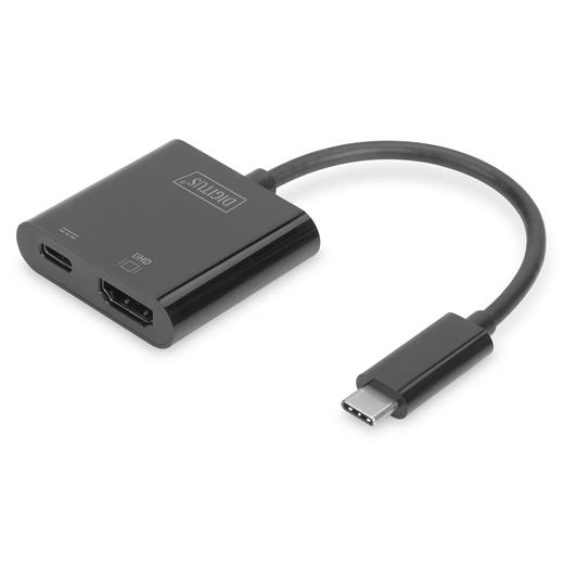 Da-70856 Digitus Usb 3.1 (Gen. 1) (Usb Tip C) ≪-≫ Hdmı Grafik Adaptörü≪Br≫
Giriş: 1 X Usb Tip C Erkek (Bilgisayar Bağlantısı İçin)≪Br≫
Çıkış: 1 X Şarj Özellikli Usb Tip C (Pd 2.0) Port, 1 X Hdmı A (19 Pin) Dişi (Ultra Hd, 4K, 384