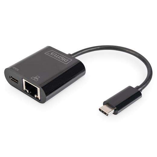 Dn-3027 Digitus Usb Tip C Gigabit Ethernet Adaptörü≪Br≫
Giriş: 1 X 10/100/1000 Port≪Br≫
Çıkış: 1 X Şarj Özellikli Usb Tip C (Pd 2.0, 60W, 20V/3A) Erkek Port (Bilgisayar Bağlantısı İçin)≪Br≫ 
Digitus Usb-Type-C Gigabit Ethernet A