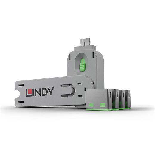 Lın-40451 Usb A Tip 4 Adet Port Kilidi Ve 1 Adet Anahtar, Yeşil Renk≪Br≫
Usb Type A Port Blocker Key - Pack Of 4 Blockers, Green