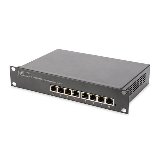 Dn-80114 Digitus Yönetilemeyen 8 Port 1000Base-T Gigabit Switch, Masaüstü Tip, 10-Inch Duvar Kabinetleri İçin Uygun≪Br≫
Digitus 8-Port Gigabit Ethernet Unmanaged Switch For Use İn 10-Inch Wall Cabinets