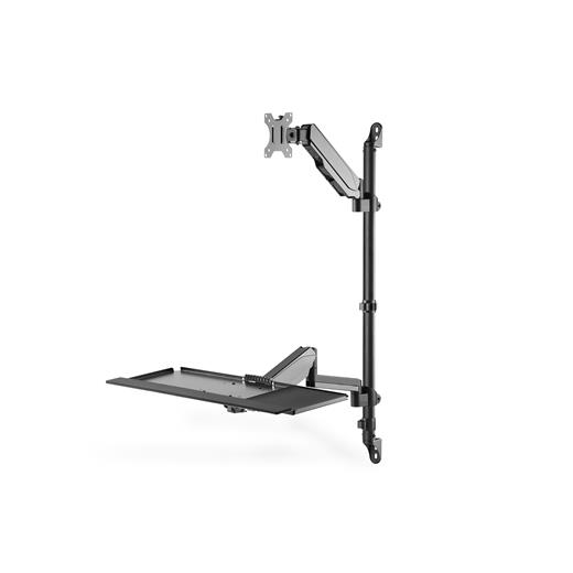 Da-90372 Digitus İş İstasyonları İçin Stant≪Br≫
Duvara Çubuk Kanalıyla Monte Edilir≪Br≫
Siyah Renk≪Br≫
Yük Kapasitesi: 1-8 Kg≪Br≫
Maksimum Ekran Boyutu: 43 Cm (17 İnç)-81 Cm (32 İnç) ≪Br≫ 
Digitus Sit-Stand Worksta