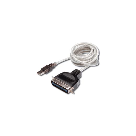 Dc Usb-Pm1 Digitus Usb ≪-≫ Paralel Yazıcı Kablosu, Usb A Erkek / Cent 36 Pin Erkek, 1.80 Metre
