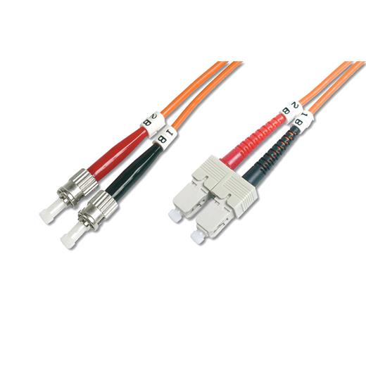 Dk-2512-03 Digitus St-Sc Fiber Optik Patch Kablo, 3 Metre, Multimode, Duplex, 50/125 