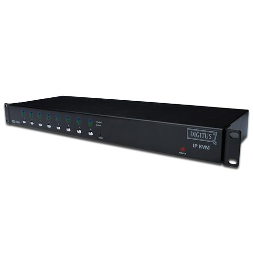 Ds-23200 Digitus 8 Port Ps/2 - Usb Kvm On The Net™, 1 Lokal 1 Uzak Kullanıcı Erişimi 