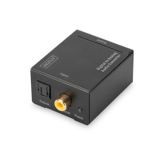 Ds-40133 Digitus Digital ≪-≫ Analog Ses Sinyali Çeviricisi, Metal Şasi, Güç Adaptörlü≪Br≫
Digitus Digital-To-Analog Audio Converter