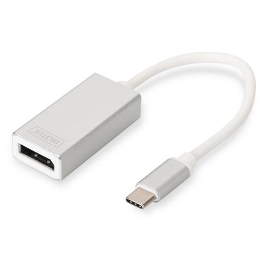 Da-70844 Digitus Usb 3.0 (Usb Tip C) ≪-≫ Displayport (Dp) Grafik Adaptörü≪Br≫
Giriş: 1 X Usb Tip C Erkek (Bilgisayar Bağlantısı) ≪Br≫
Çıkış: 1 X Dp Yuva ((Ultra Hd, 4K, 3840 X 2160P@30Hz)≪Br≫
Alüminyum