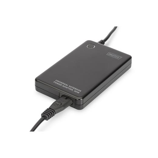 Da-10190 Digitus Notebook İçin 90W Güç Adaptörü, 11 Farklı Adaptör Fişli, Usb Port İle Şarj İmkanı