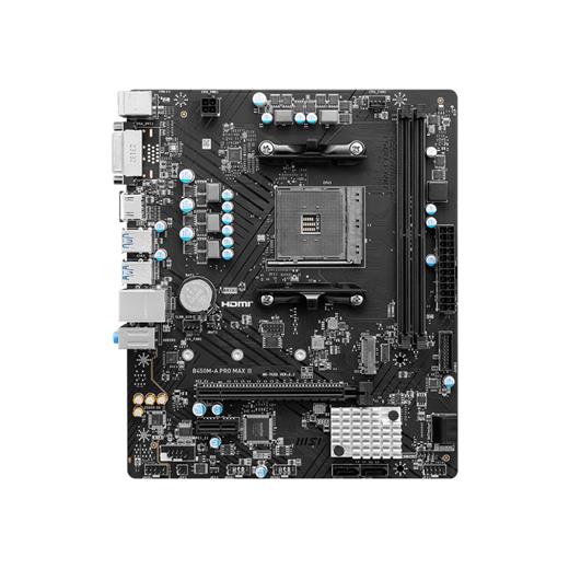 Msı B450M-A Pro Max Iı Amd Ddr4 4133Mhz(Oc) Matx Am4