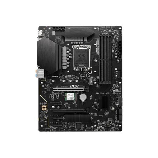 Msı Pro Z790-S Wıfı Ddr5 6600(Oc)Mhz Hdmı Dp Atx M.2 1700P
