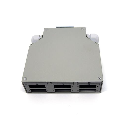 Bn-Fpdın-6Scd Din Rail Distribution Box For 6X Sc/Dxcouplers (Fiber Couplers And Pigtails Not İncluded)