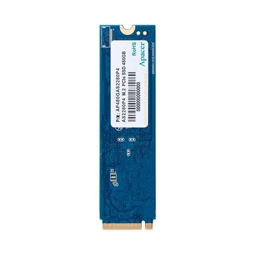 Apacer As2280P4 480Gb 2100/1500Mb/S Nvme Pcıe Gen3X4 M.2 Ssd Disk (Ap480Gas2280P4-1)