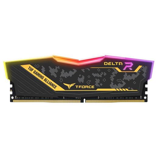 8 Gb Ddr4 3200Mh T-Force Delta Rgb Tuf Yellow 8X1