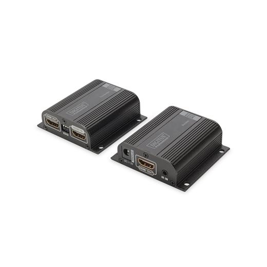 Ds-55100-1 Digitus Hdmı Sinyal Uzatma Cihazı, Alıcı (Receiver) Ve Verici (Transmitter) Birim Dahil, 50 Metre, Hdcp Uyumlu, Edıd Desteği Mevcut, Poe Özelliğine Sahip, Loop-Çıkış Port'A Sahip, Maksimum Çözünürlük 1080P