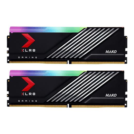 Pny Xlr8 Gaming Mako Epıc-X Rgb 32Gb (2X16Gb) 6000Mhz Cl40 Ddr5 Gaming Ram (Md32Gk2D5600040Mxrgb)
