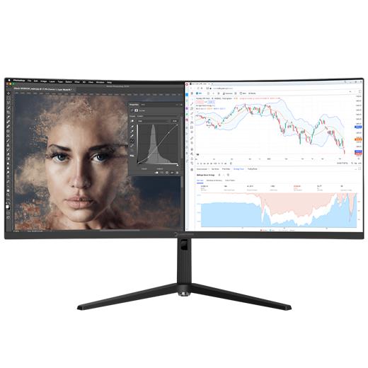 35 GAMEPOWER WQ35 180HZ 1MS WQHD CURVED MONITOR