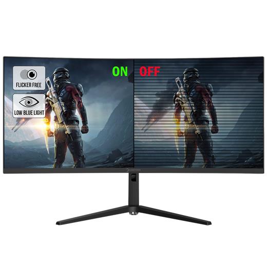 35 GAMEPOWER WQ35 180HZ 1MS WQHD CURVED MONITOR