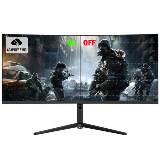 35 GAMEPOWER WQ35 180HZ 1MS WQHD CURVED MONITOR