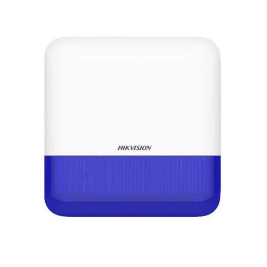 HIKVISION DS-PS1-E-WE HARICI TIP KABLOSUZ ALARM SİRENİ (MAVİ)