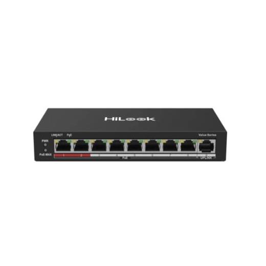 HILOOK NS-0109P-60(B)(O-STD) 8XFE+1XFE UPLINK YÖNETİLEMEZ 60W POE SWİTCH