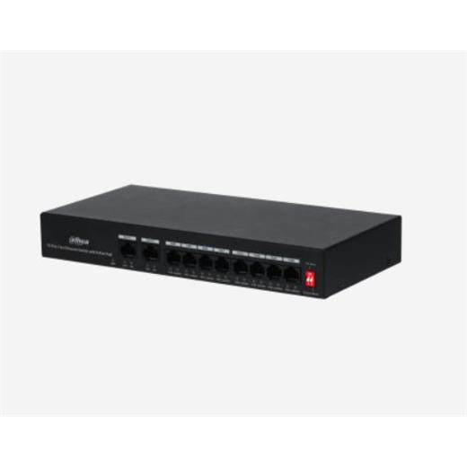 DAHUA PFS3010-8ET-65 8PORT 8XFE-2XFE 65W YÖNETİLEMEZ POE SWİTCH