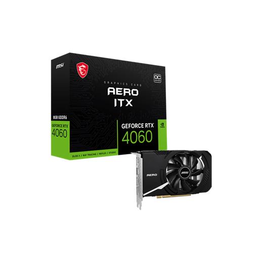 Msı Geforce Rtx 4060 Aero Itx 8G Oc Rtx4060 8Gb