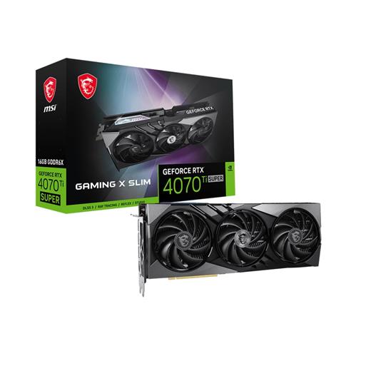 Msı Geforce Rtx 4070 Ti Super Gamıng X Slım 16G Gd