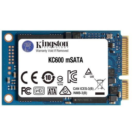 256Gb Kıngston Kc600 550/500Mb/S Msata Ssd Skc600Ms/256G