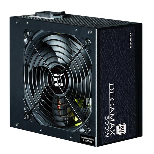 Zalman Decamax 500W Zm500-Lx3 80+ Standard Power Supply