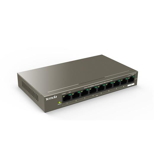 Tenda Tef1109P-8-63W 8 Port 10/100 1 Uplı Poe Swıt