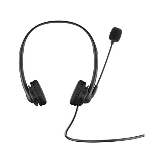 HP 428H5AA Usb Kablolu Stereo Mikrofonlu Kulak Üstü Kulaklık - Siyah - 428H5AA