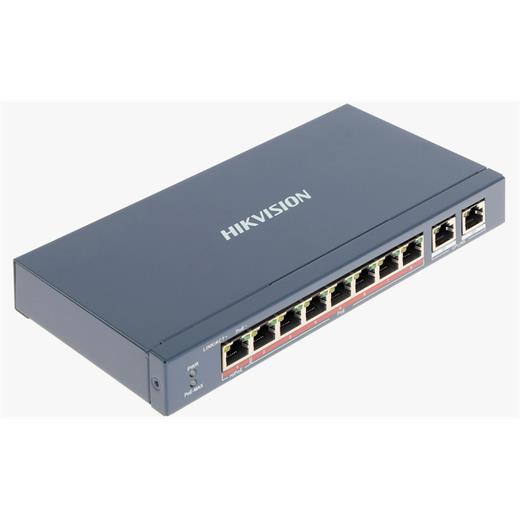 Hıkvısıon Ds-3E0310P-E/M 8Xfe+2Xfe 65W Poe Switch