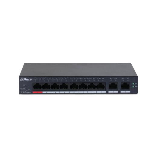 Dahua Cs4010-8Et-110 8Xfe-2Ge Yönetilebilir 110W Poe Switch