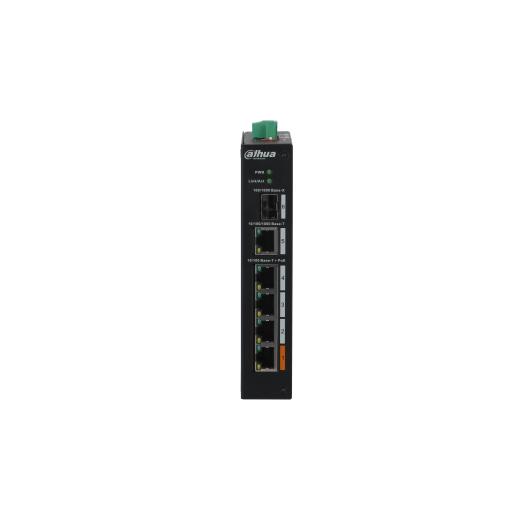 Dahua Pfs3106-4Et-60 4 Port 4Xfe-2Xfe Yönetilemez 60W Poe Switch