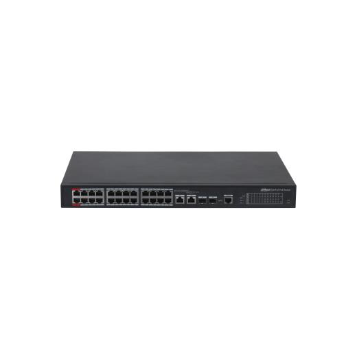 Dahua Pfs4226-24Et-360-V3 24 Port 24Xfe-2Ge-2Xsfp 360 W Yönetilebilir Poe Switch