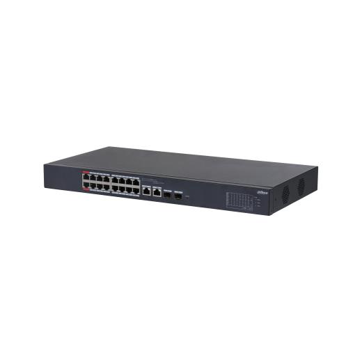Dahua Cs4218-16Et-135 16 Port16Xfe-2Xge-2Xge/Sfp Yönetilebilir 135W Poe Switch