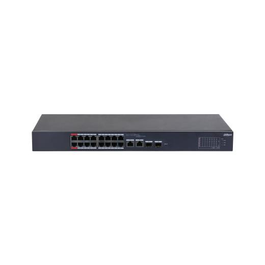 Dahua Cs4218-16Et-135 16 Port16Xfe-2Xge-2Xge/Sfp Yönetilebilir 135W Poe Switch