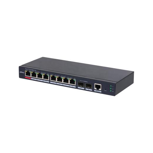 Dahua S4210-8Gt-110 8 Port 8Xge-2Xge/Sfp-1Xge Yönetilebilir 110W Poe Switch