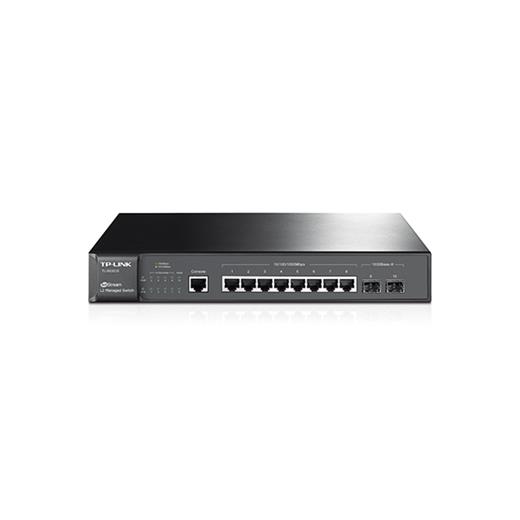 TP-LINK OMADA TL-SG3210 8 PORT GIGABIT+2XGIGABIT SFP UPLINK L2+ YÖNETİLEBİLİR RACKMOUNT SWITCH
