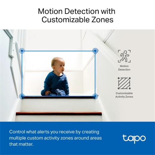 TP-LINK TAPO C220 360° YAPAY ZEKA DESTEKLİ KABLOSUZ IP KAMERA 2K