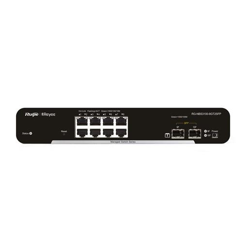 Ruijie Rg-Nbs3100-8Gt2Sfp 8Xge-2Xge/Sfp Yönetilebilir F.Gigabit Network Switch