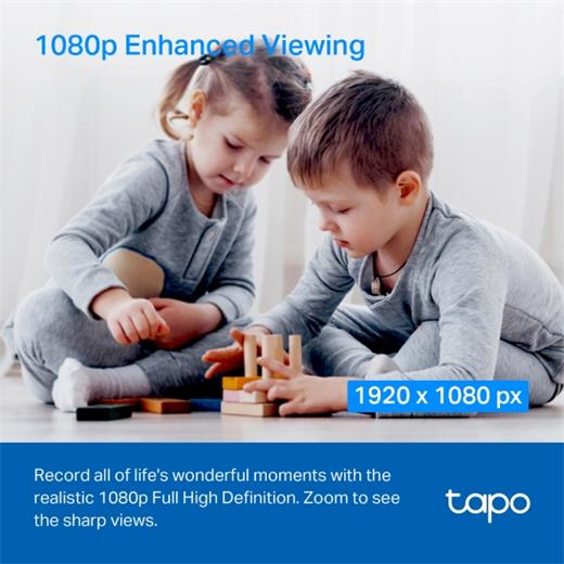 TP-LINK TAPO C200 360° KABLOSUZ IP KAMERA 1080P TAPO C200