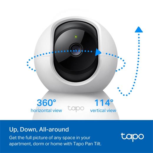 TP-LINK TAPO C210 360° KABLOSUZ IP KAMERA 2K TAPO C210