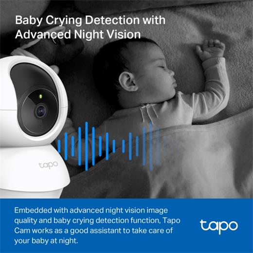 TP-LINK TAPO C210 360° KABLOSUZ IP KAMERA 2K TAPO C210