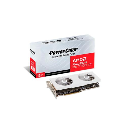 Powercolor Rx7700Xt 12G-P/Whıte Gddr6 192Bıt