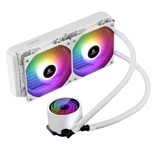 Segotep Bevere 240Mm  Argb Beyaz Sıvı Soğutucu