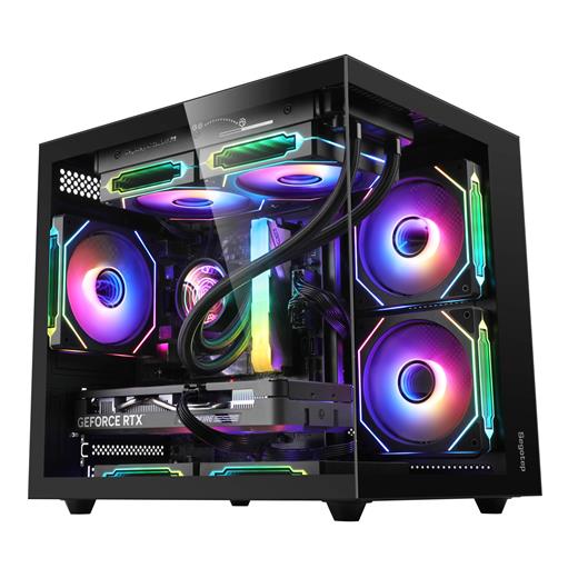 Segotep Brave W1 Siyah 750W 80+ Bronze Pcıe 5.0 Midi Tower Kasa