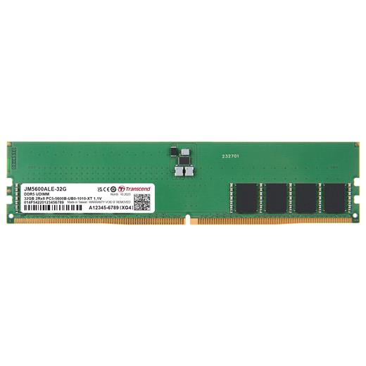 Transcend 32Gb(1X32Gb) 5600Mhz Udımm Ddr5 Cl46 Ram (Jm5600Ale-32G)