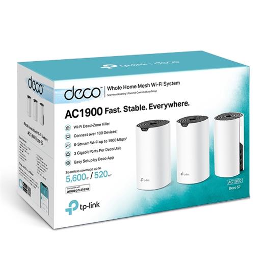 TP-LINK DECO S7(3-PACK) AC1900 WIFI SISTEMI