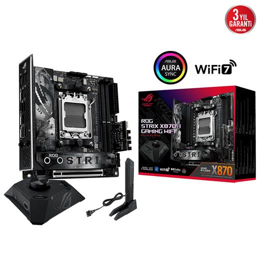 Asus Rog Strıx X870-I Gamıng Wıfı Amd Am5 Ddr5 Mtx