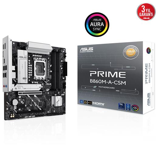 Asus Prıme B860M-A-Csm Soket 1851 Anakart